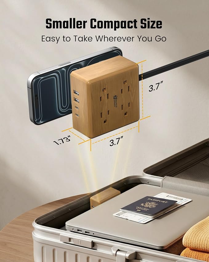 USB Power Strip Surge Protector - Image 7