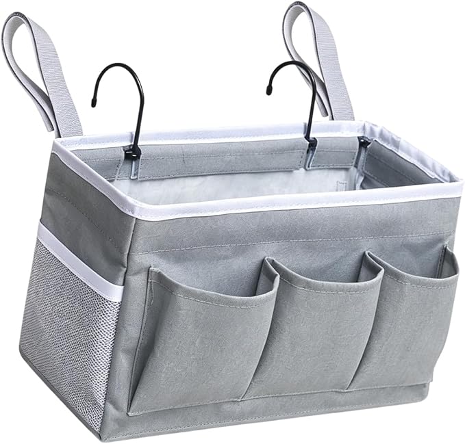 Nightstand Organizer, Bed Caddies, Bedside Caddies Hanging Storage Organizer - Image 7