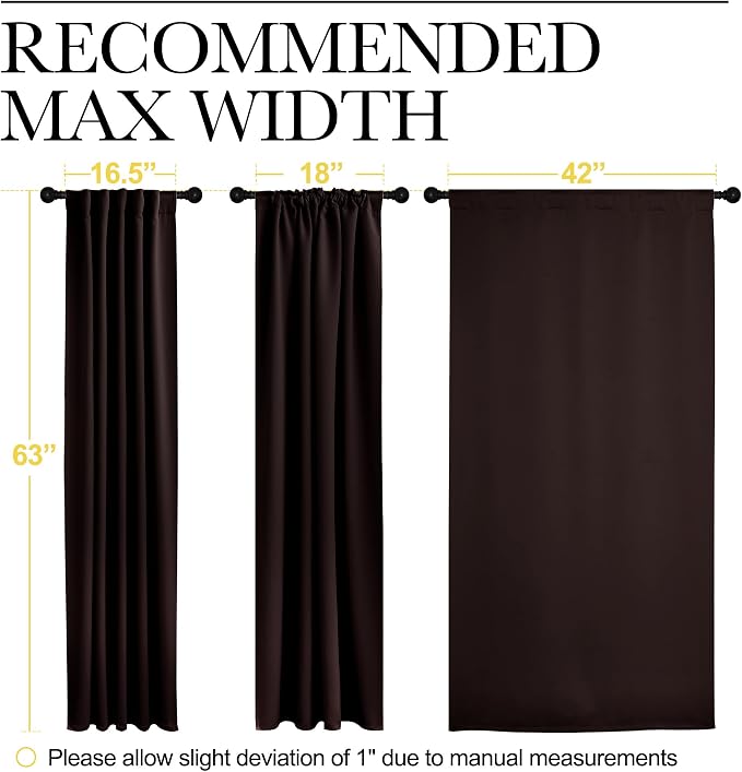 NICETOWN Blackout Curtain Panels - Image 7