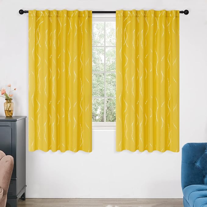 Deconovo Blackout Back Tab Curtains - Image 2