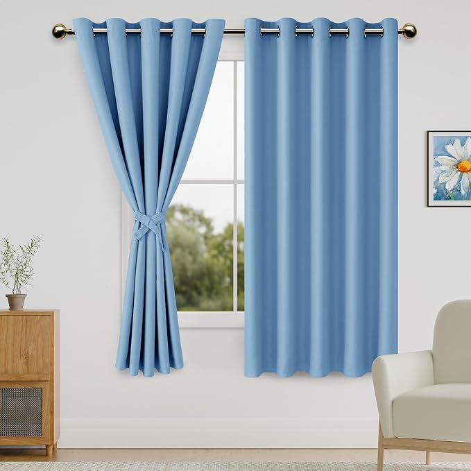 DWCN Blackout Curtains for Bedroom by DWCN