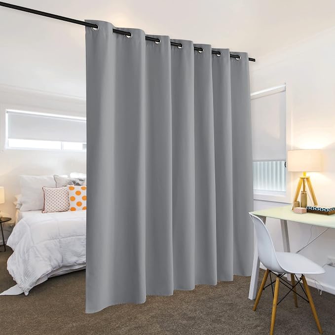 RYB HOME Blackout Curtains Room Dividers - Image 3