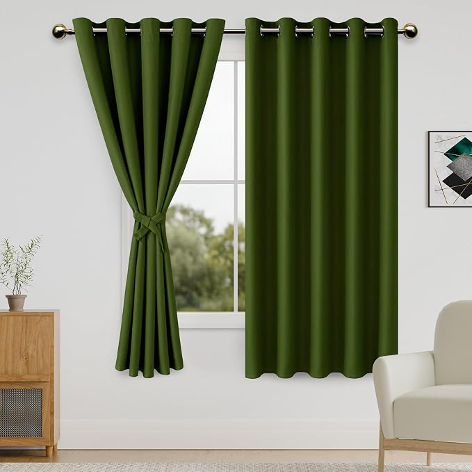 DWCN Blackout Curtains for Bedroom by DWCN