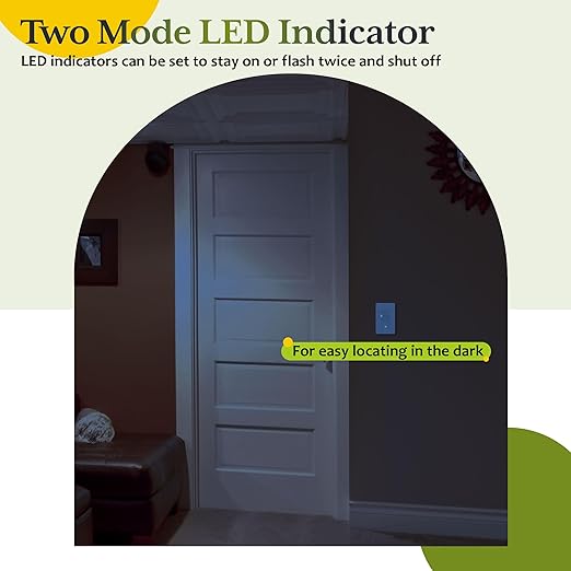 TG 30-Min Countdown Timer Switch for Bathroom Fans and Lights, Neutral Wire Required Wall Switch Timer, 1-5-10-15-20-30 Min, UL Listed, Screwless Wall Plate Included, TS-C30M, White