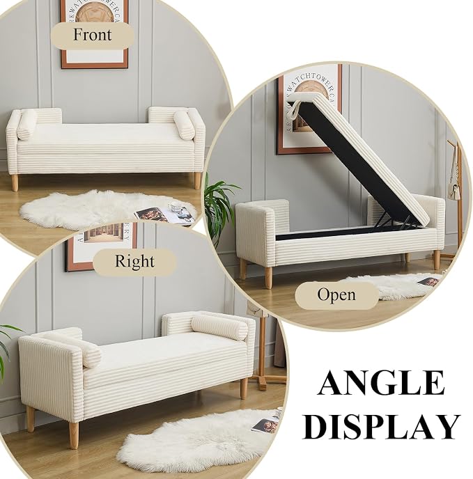 Storage Bench, End of Bed Bench - Image 6