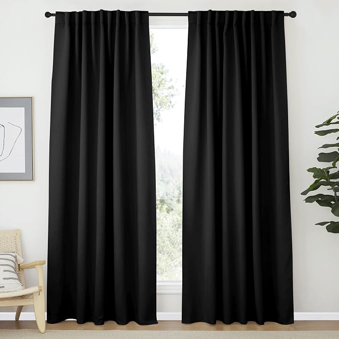 NICETOWN Halloween Black Out Curtain Panels by NICETOWN