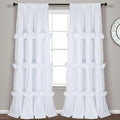Thermal Insulated Window Curtains, Rustic Rod Pocket Drapes by Homechoice+Decor