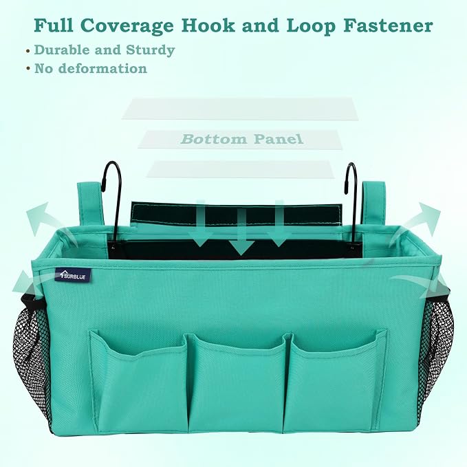 Surblue Bedside Organizer Caddy Hanging Storage Bag - Image 4