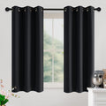 NICETOWN 100% Black Out Curtains 54 Inches Long 2 Panels by NICETOWN