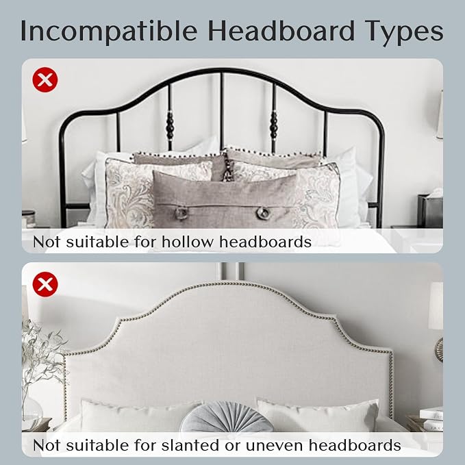 Patented Innovative Design Headboard Reading Light. No Drilling Golden Book - Image 5