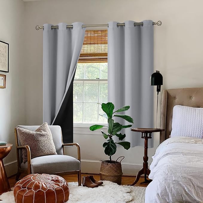BGment Thermal Insulated 100% Blackout Curtains - Image 2