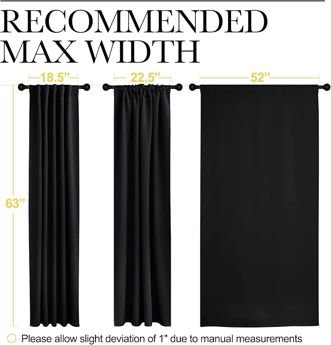 NICETOWN Halloween Blackout Curtain Blinds Window Panels - Image 8