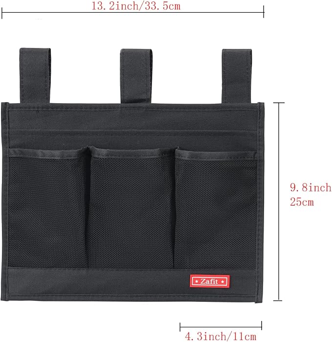 Zafit Hanging Bedside Caddy, Bedside Storage Organizer - Image 4