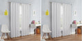 Eclipse Kendall Modern Blackout Thermal Rod Pocket Window Curtain by EclipseCurtains