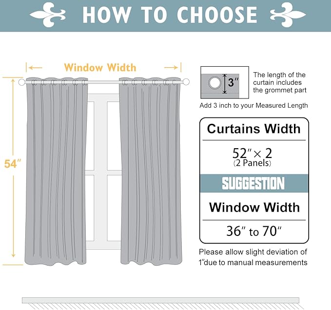 ChrisDowa 100% Blackout Curtains - Image 7