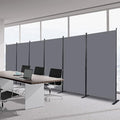 Room Divider 6 Panel-204''Wide, 6FT Room Dividers and Folding Privacy Screen | by HOMSCREENER