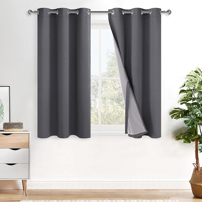 XWZO 100% Blackout Curtain Panels by XWZO