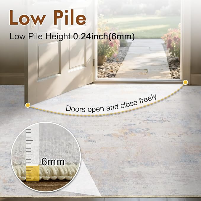 9x12 Ft Extra Large Washable Area Rugs - Image 7