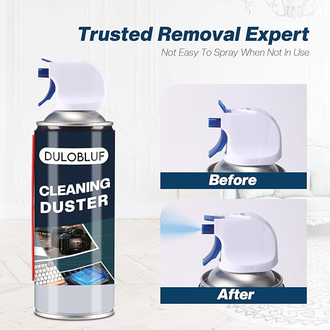 dulobulf Compressed Disposable Electronic Keyboard Cleaner for Cleaning Duster