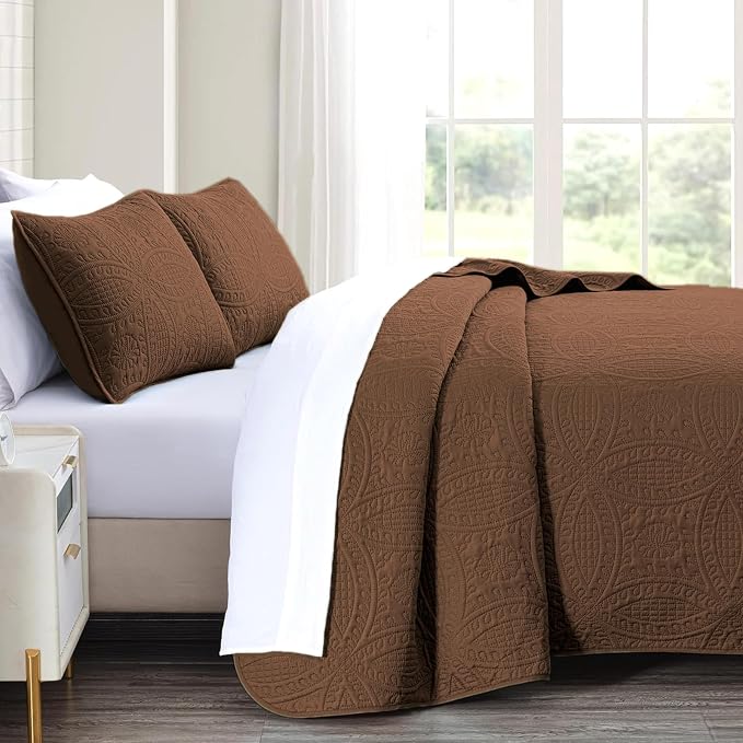 akkialla Twin Quilt Bedding Set, Lightweight Soft Bedspread Coverlet, Modern - Image 4