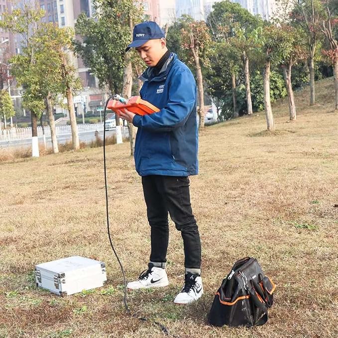 PQWT GT500A Groundwater Finder 500M Depth Water Locator for Well Drilling with Pipeline Leak Detector Water Leak Locator