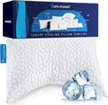 Side Sleeper Pillow for Adults, King Size Cooling Pillow for Neck and Shoulder by SUPAMODERN