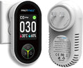 Protmex Carbon Monoxide Detector Plug in Wall, 3-in-1 Co Detector Monitor Air Quality with Temperature Humidity Sensor, Portable CO Meter Easy to Read & Install, for Home/Hotel/RV