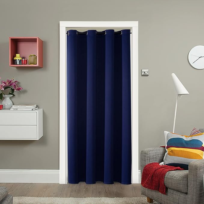 ChrisDowa Blackout Curtains Door Curtain by ChrisDowa