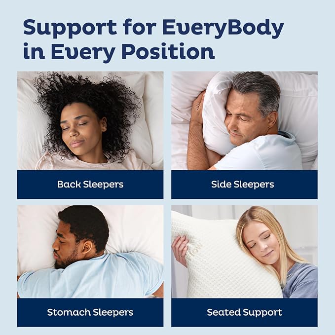 Body Pillow for Adults, Cozy Comfort Down Alternative Pregnancy Pillows - Image 5