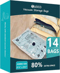 Vacuum Storage Bags, Compression Packing Space Saver Seal Bags by SUOCO
