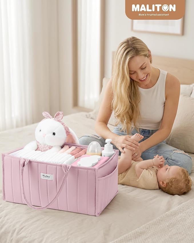 Maliton Baby Diaper Caddy Organizer - Image 2
