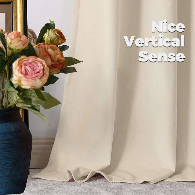 BGment Velvet Curtains 120 Inch - Image 7
