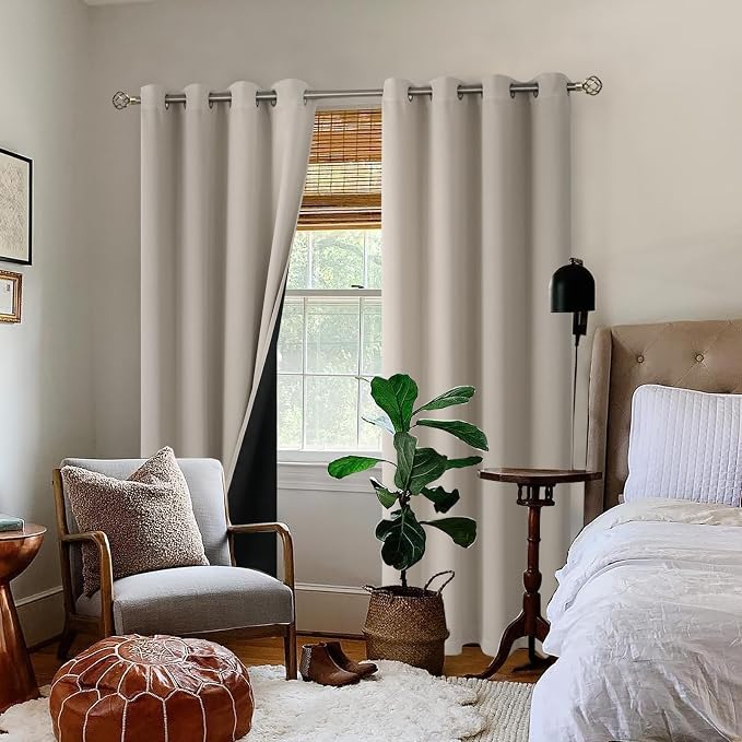 BGment Thermal Insulated 100% Blackout Curtains - Image 2
