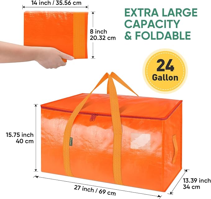 BALEINE 4-Pack Oversized Moving Bags - Image 2