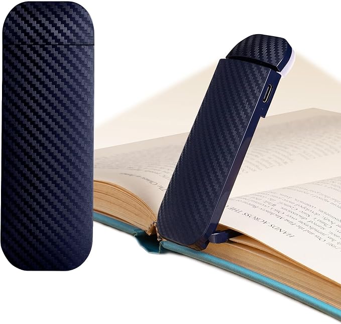 HEMONNKAM Book Reading Light, Rechargeable Clip on Booklight, Eye Caring 3 by HEMONNKAM