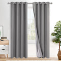 XWZO 100% Blackout Curtains 84 Inches Long by XWZO