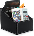 Black PU Leather Remote Controller Holder TV Guide CD Caddy Organizer by BargainCrusader