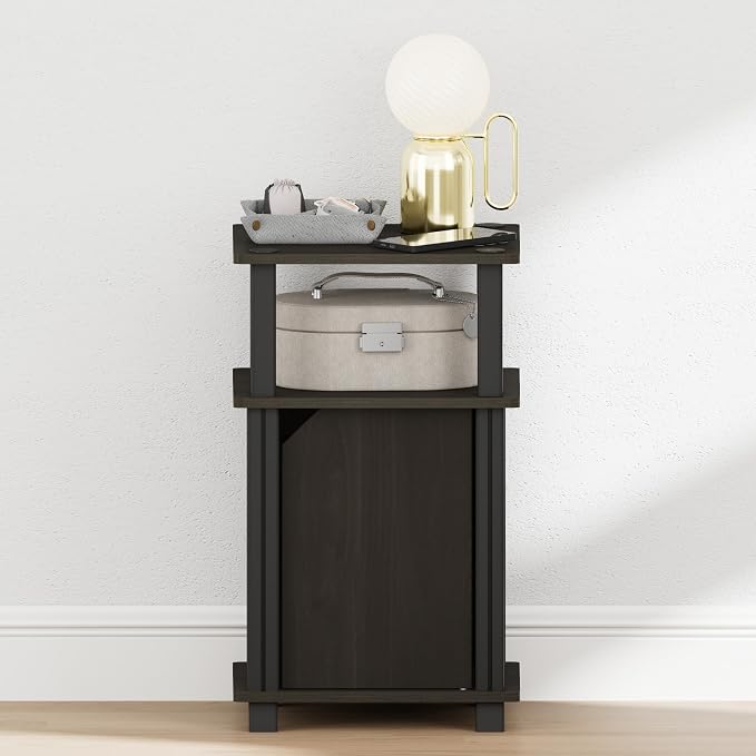 Furinno JUST Night Stand, 3-Tier Nightstand - Image 4
