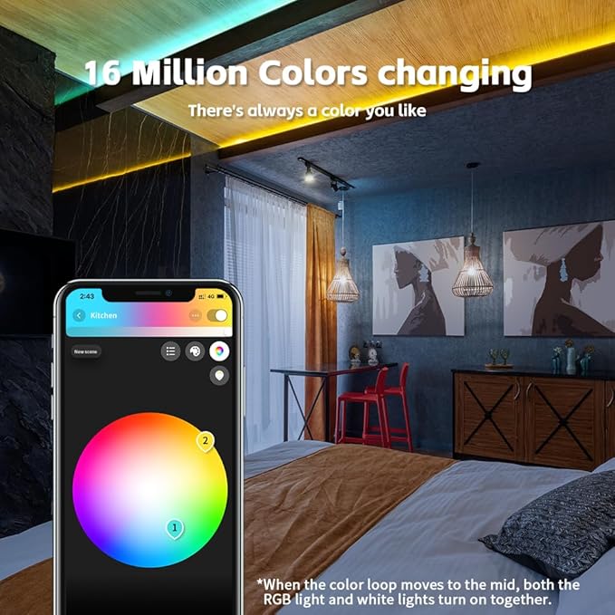 GLEDOPTO ZigBee 3.0 RGBCCT LED Strip Controller Pro RGB Color and Warm White Cold White Light Mix PWM Dimming Smart Phone App Voice Control Work with Hub Bridge (ZigBee Hub Required)