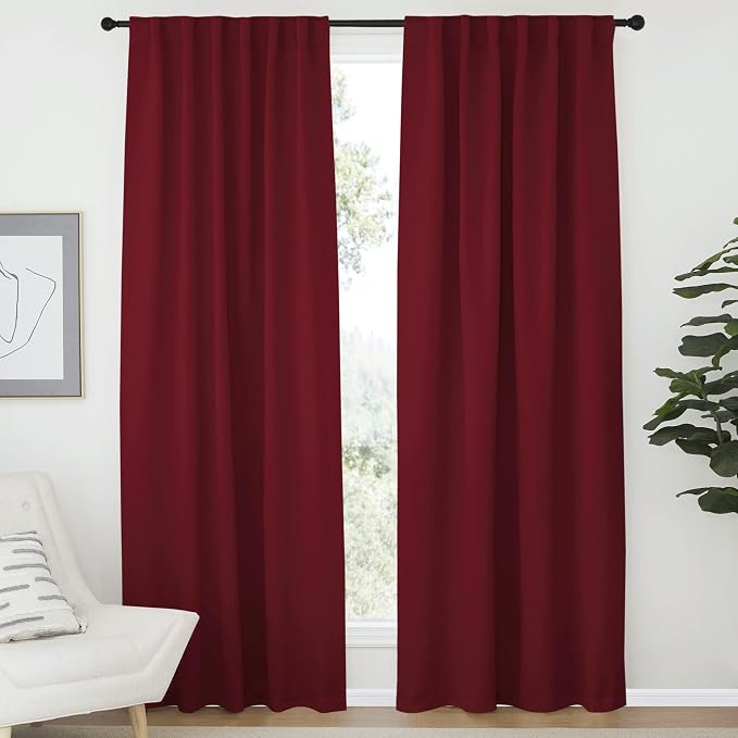 NICETOWN Christmas Blackout Curtain Panels by NICETOWN
