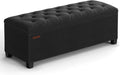 SONGMICS Storage Ottoman Bench, Foot Rest by Unknown