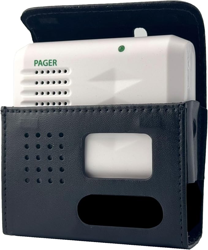 Smart Caregiver Pager Upgrade for Bed, Chair, and Floor Alarms - Converts to Wireless Alerts so There's No Noise in The Room - Ideal for Elderly and Dementia Patient Safety