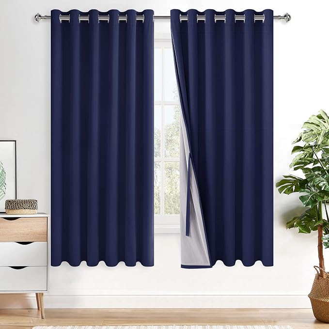 XWZO 100% Blackout Curtains by XWZO
