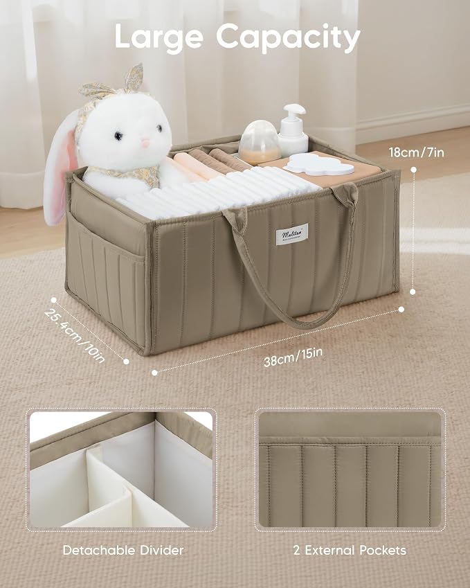Maliton Baby Diaper Caddy Organizer - Image 2