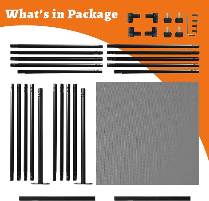 Room Divider Single Panel, Fabric Portable Privacy Screen Wall Divider - Image 7