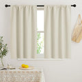 RYB HOME Short Curtains for Bedroom, Room Darkening Insulated | Rod Pocket by RYBHOME