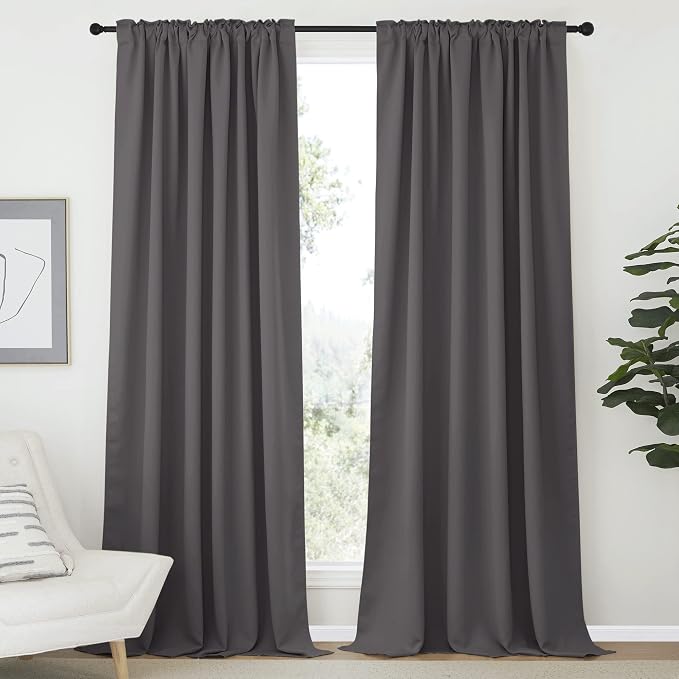 NICETOWN Blackout Curtain Panels Window Draperies - Image 2