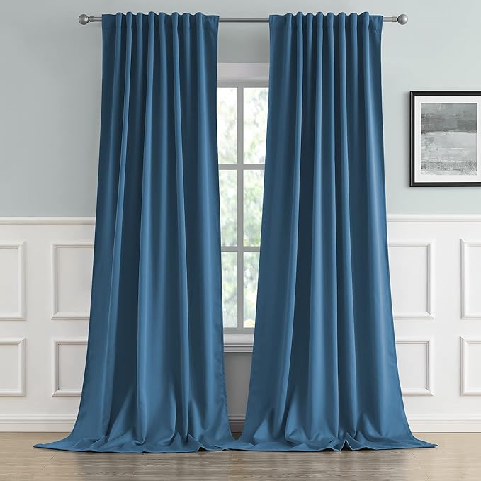 Thermal Insulated Blackout Curtains by DUALIFE