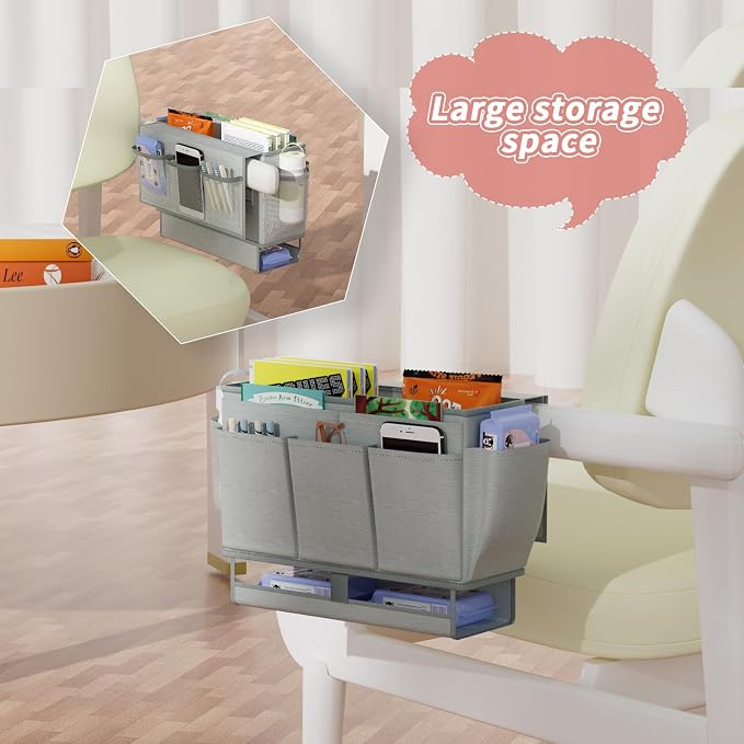 Bedside Caddy Organizer, Bed Caddy - Image 5