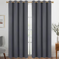 Diraysid Dark Grey Grommet Blackout Curtains by Diraysid%2C+refresh+your+life